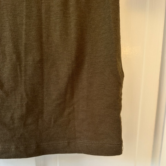 LAST CHANCE! Free People Intimately Olive 3/4 Sleeve Turtleneck in Size Medium - Picture 3 of 9